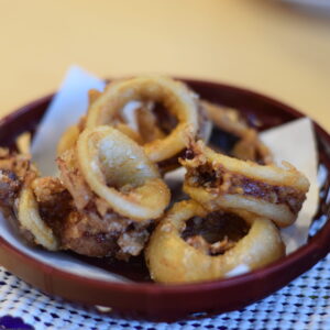 揚げたこ焼き