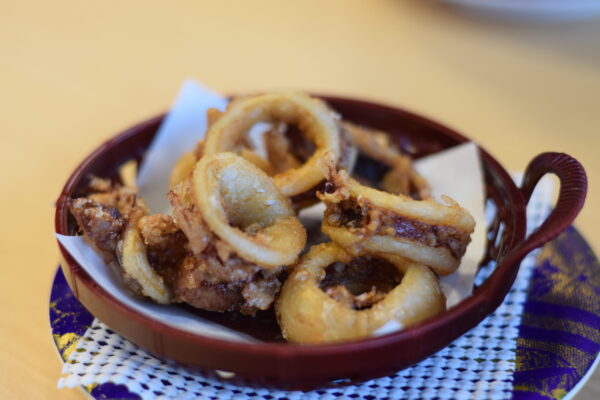 揚げたこ焼き